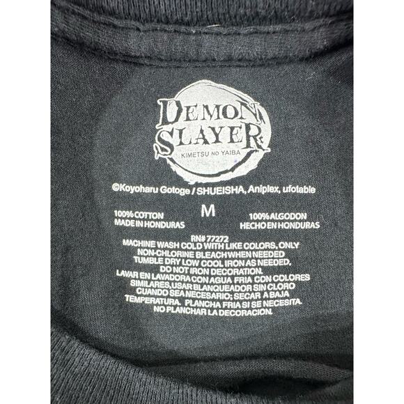 Demon Slayer Kametsu No Yaiba Graphic Tshirt Size Medium Character Eyes Anime - Picture 3 of 6